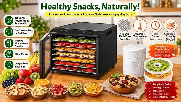 5 Best Electric Home Food Dehydrators