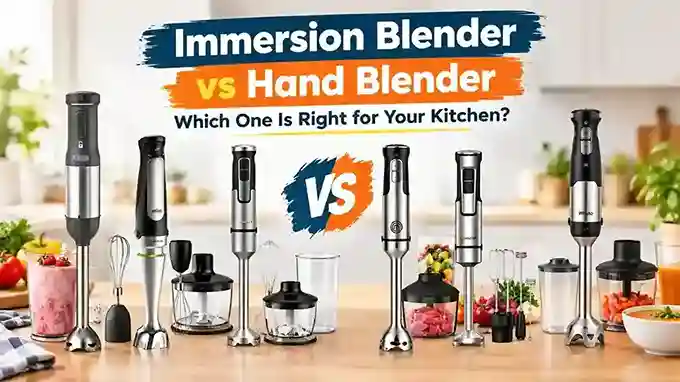Immersion Blender vs Hand Blender